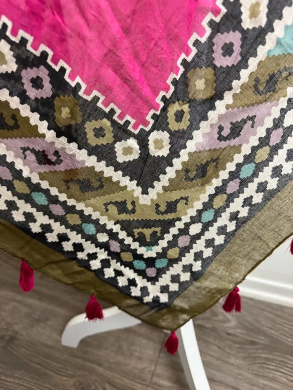 Lightweight Cotton Scarf 41 x 41